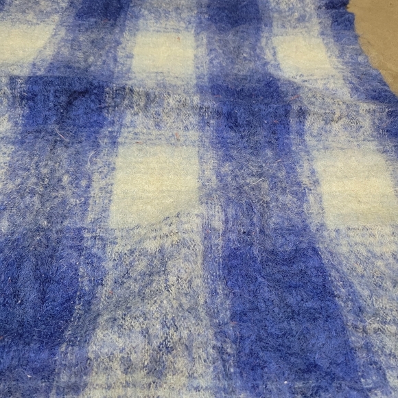 Vintage 100% Mohair Rug or Blanket Made in Scotland for Eaton's - Picture 6 of 7